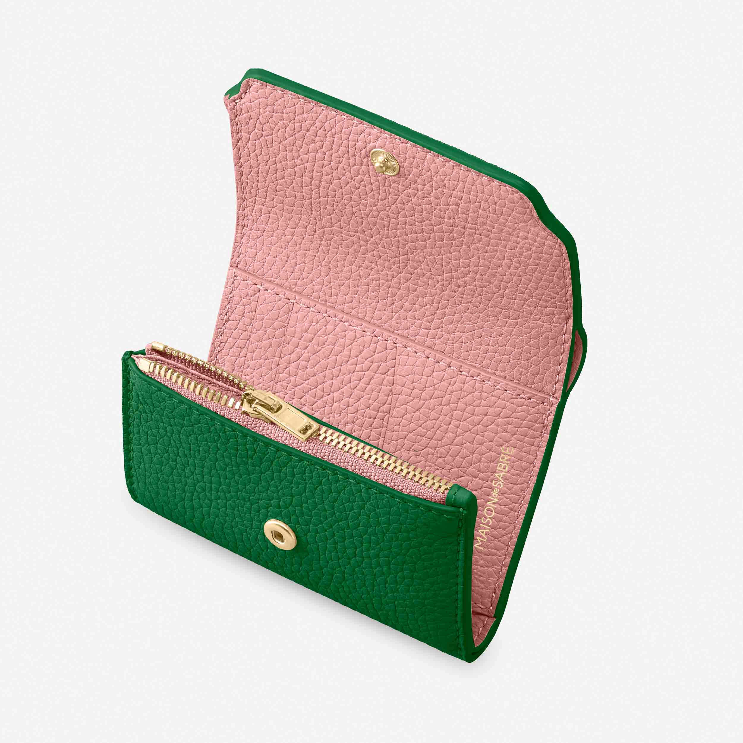 The Trifold Wallet - Emerald Lily - Image 4