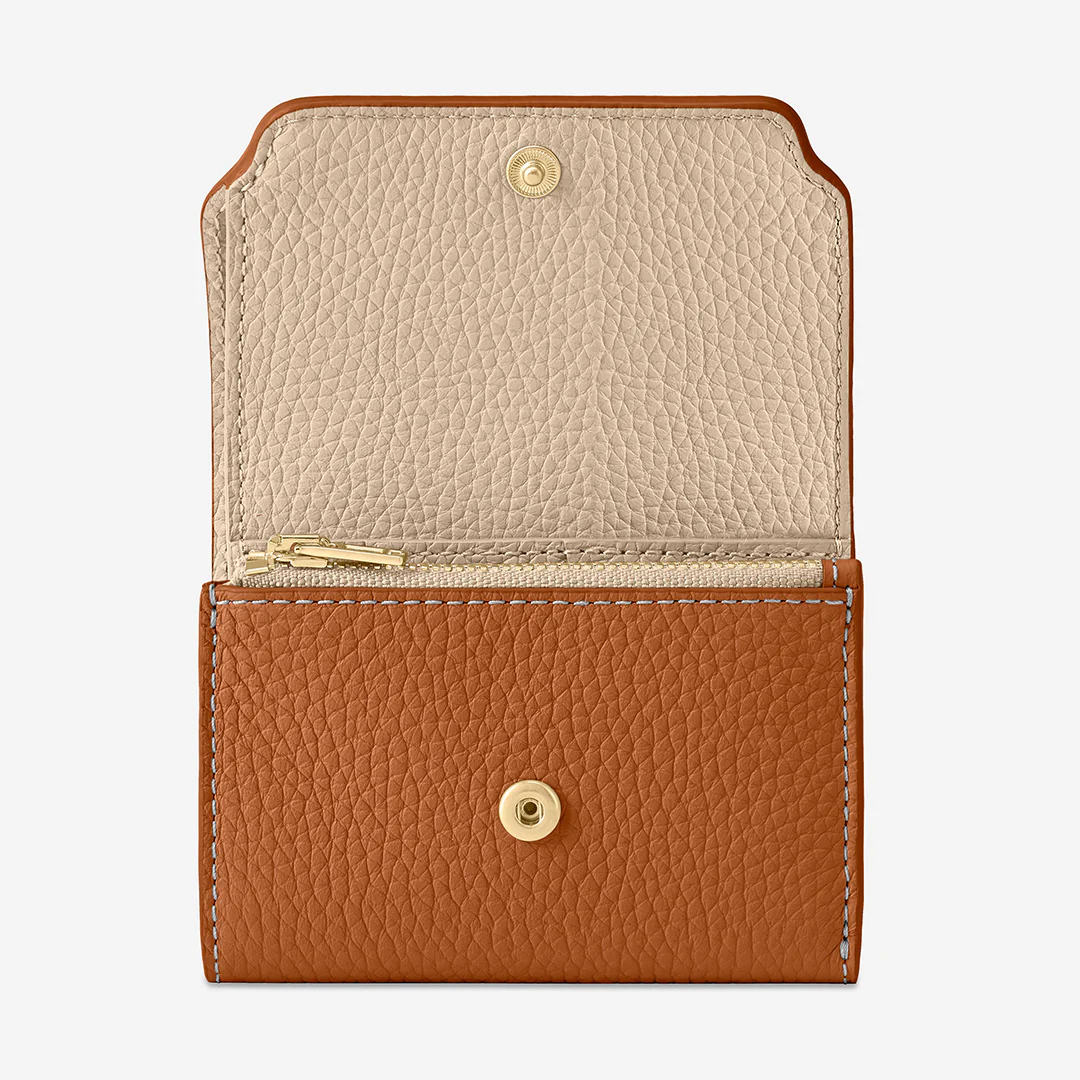 The Trifold Wallet - Pecan Nude - Image 3