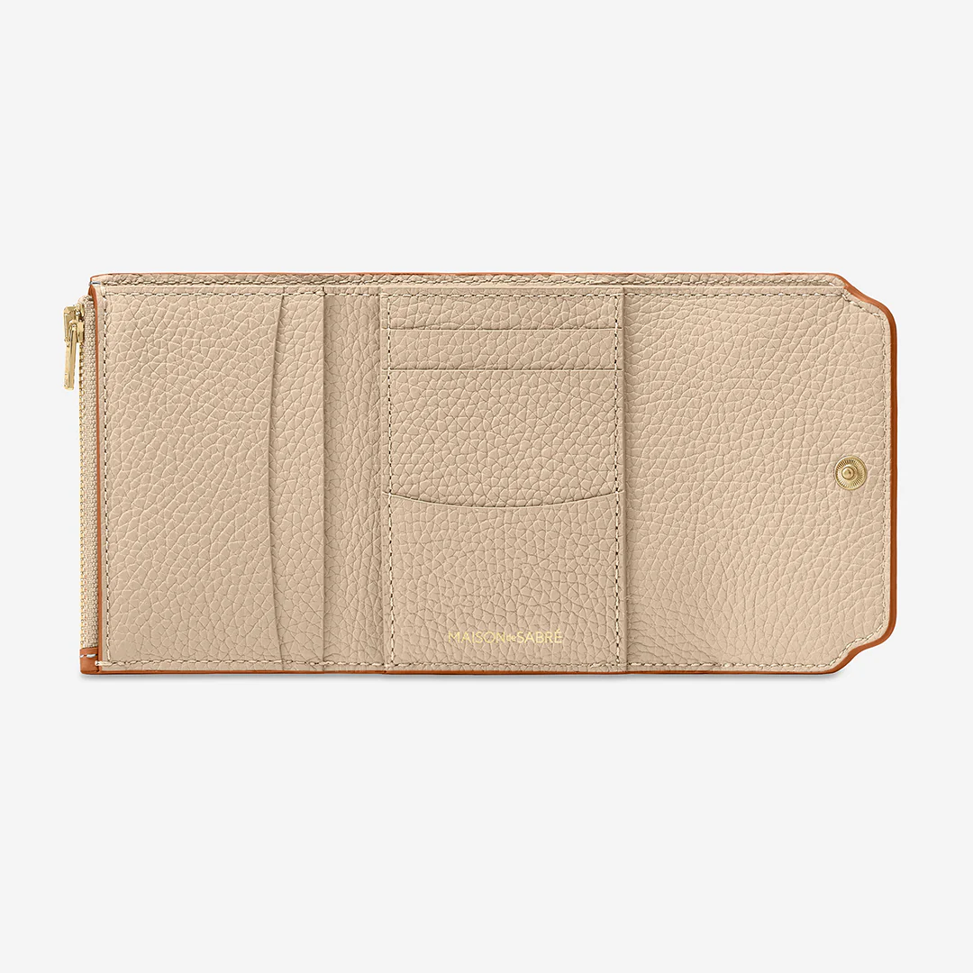 The Trifold Wallet - Pecan Nude - Image 5