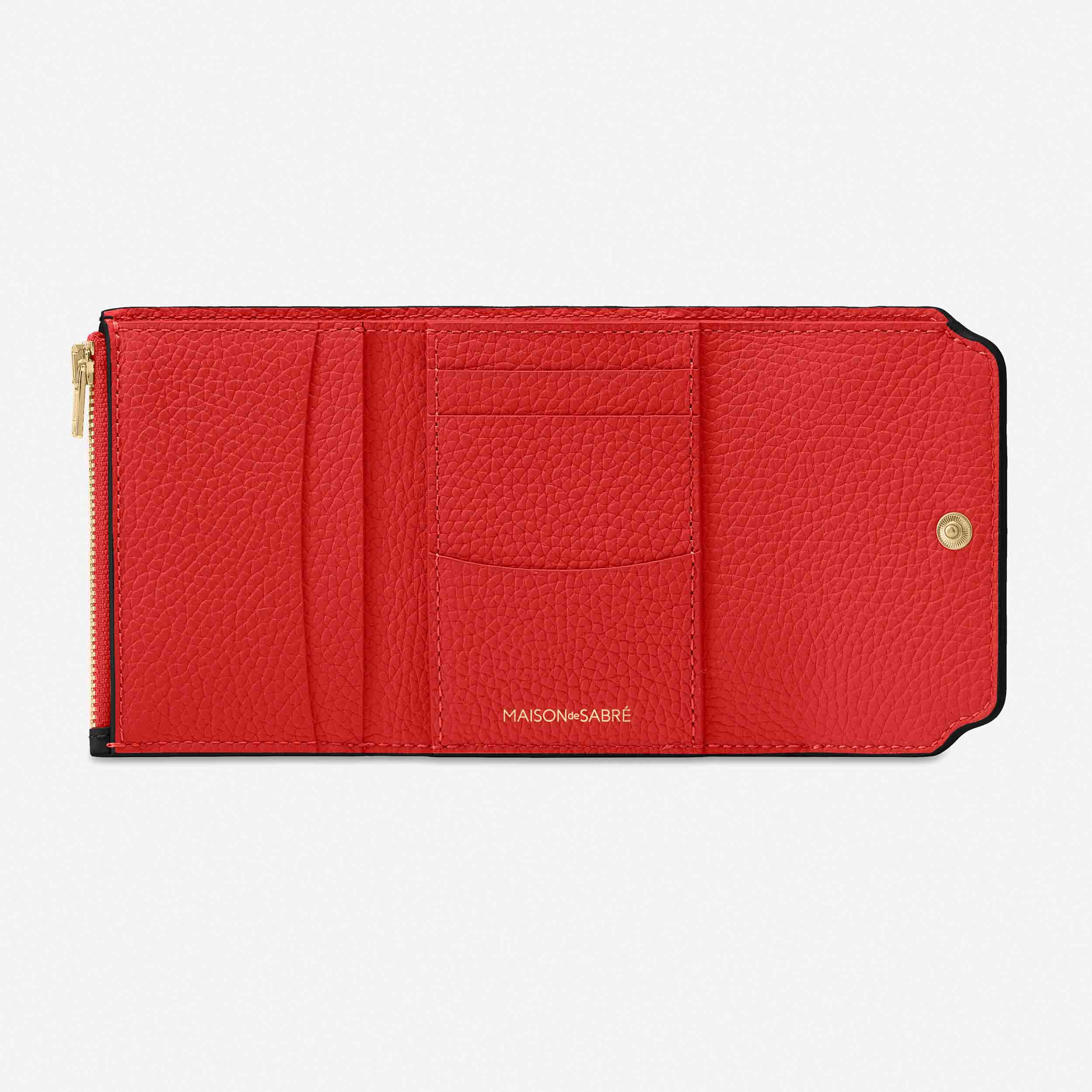 The Trifold Wallet - Rouge Noir - Image 3