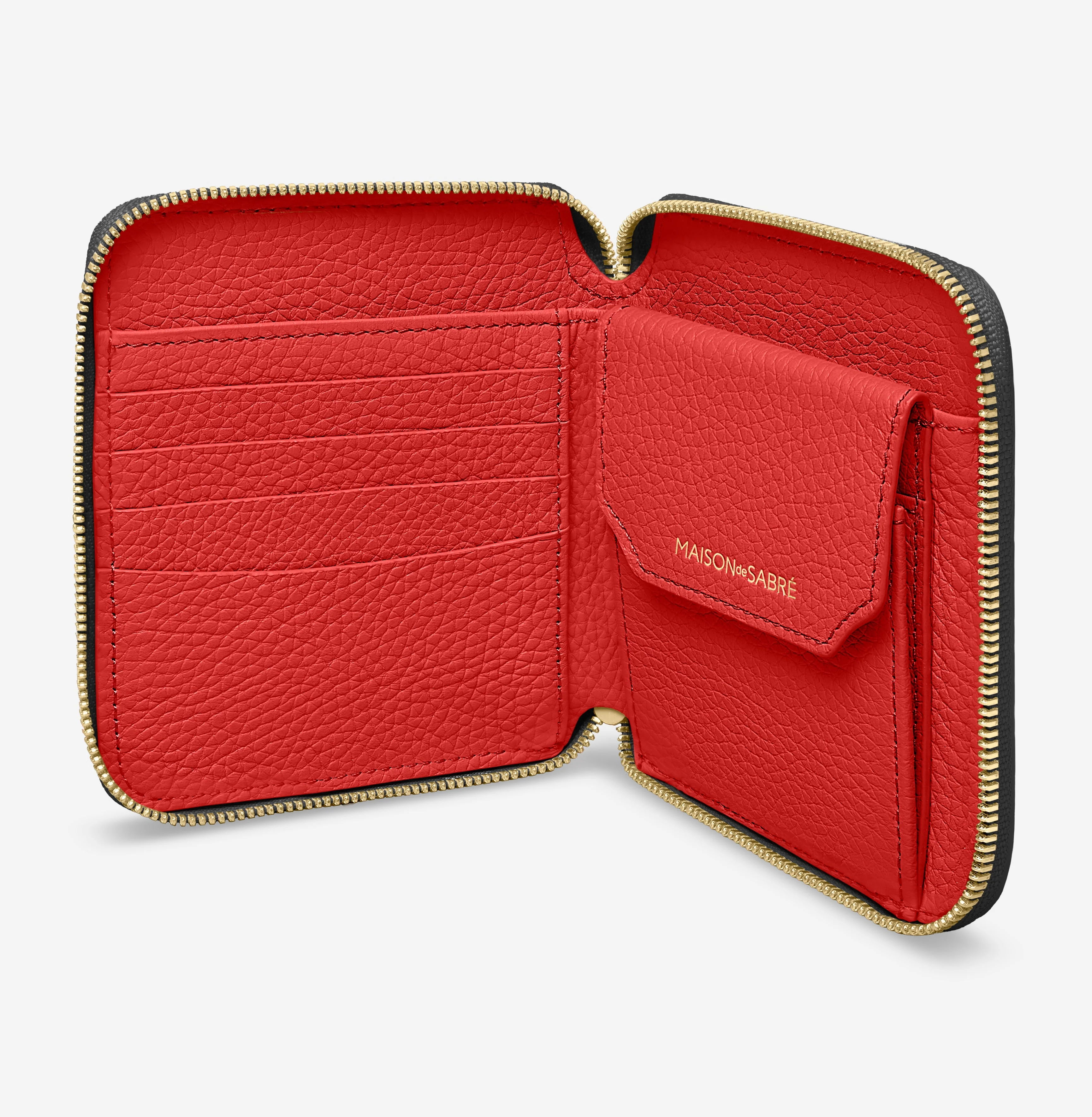 The Zip Around Wallet - Pomegranate Caviar - Image 4