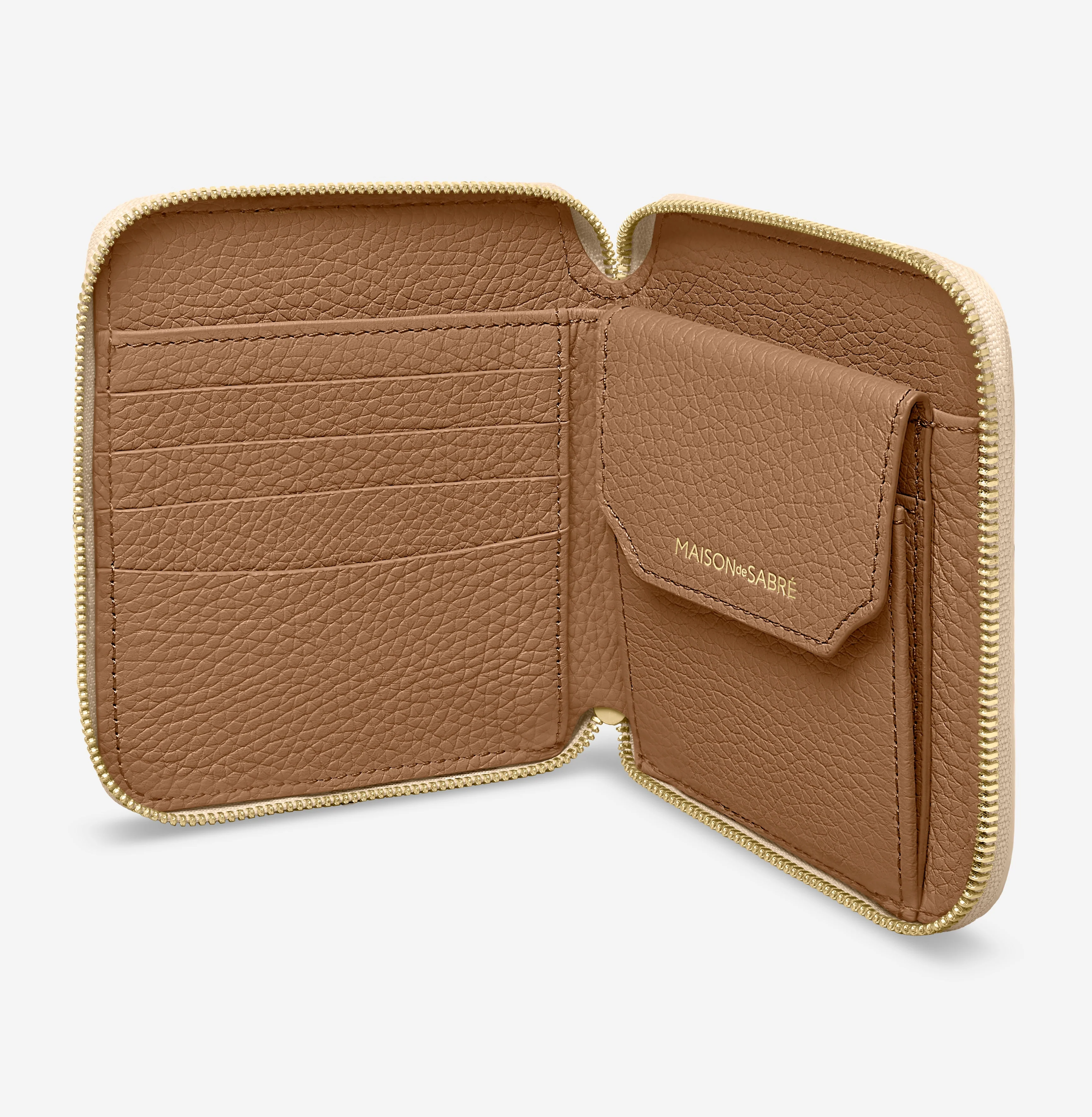 The Zip Around Wallet - Saharan Brown - Image 3
