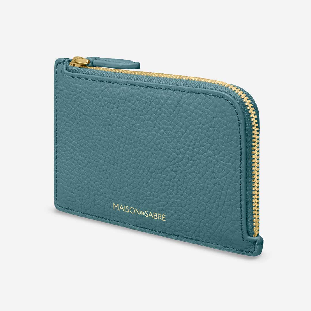 The Zip Card Holder - Bondi Blue - Image 4