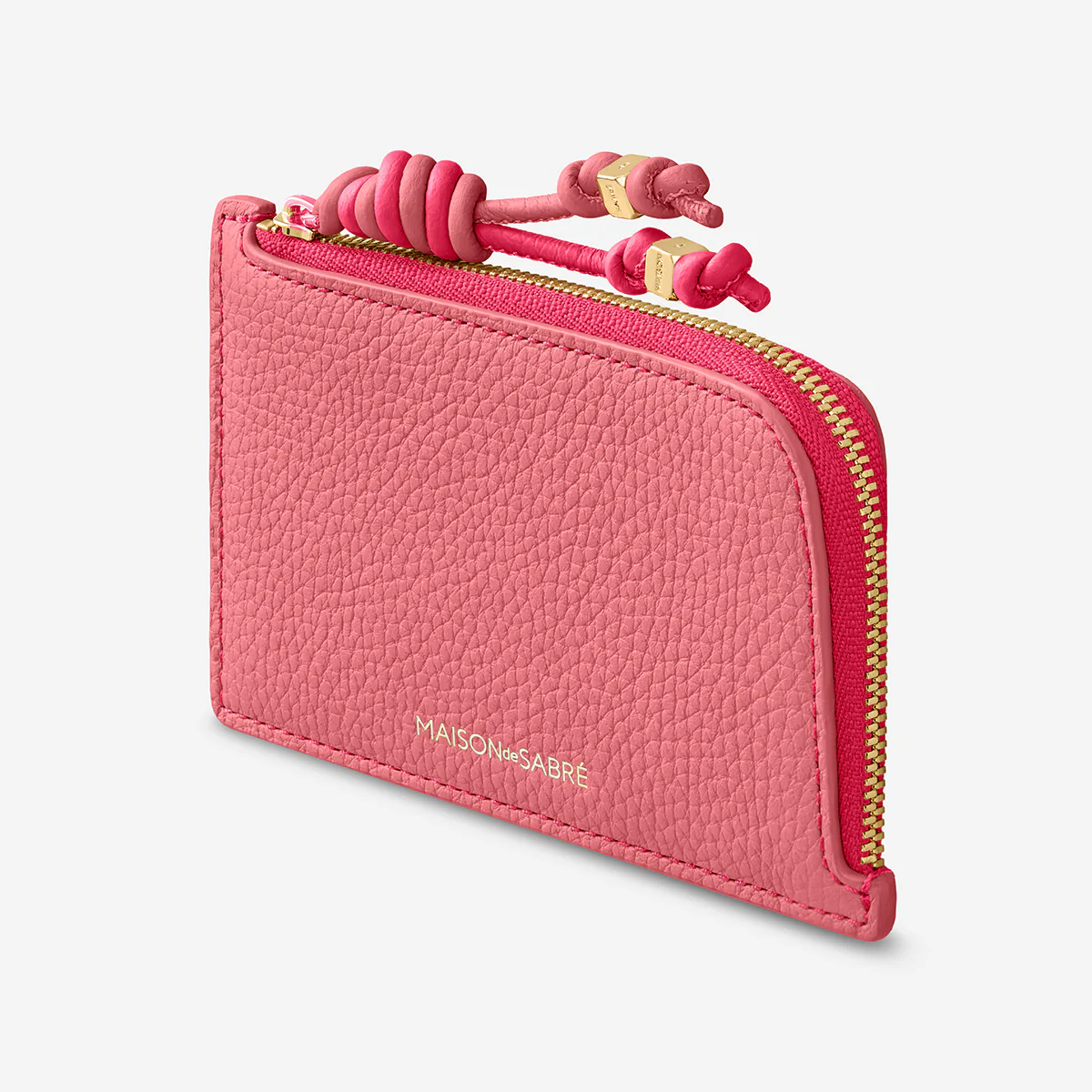 The Zip Card Holder - Candy Fuchsia - Image 4
