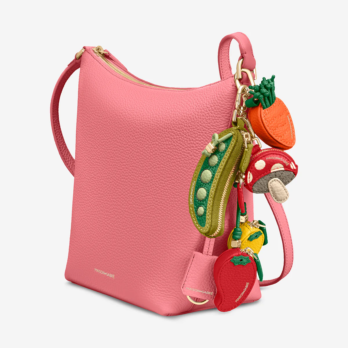 The Zipped Bucket Bag - Candy Pink - Image 4