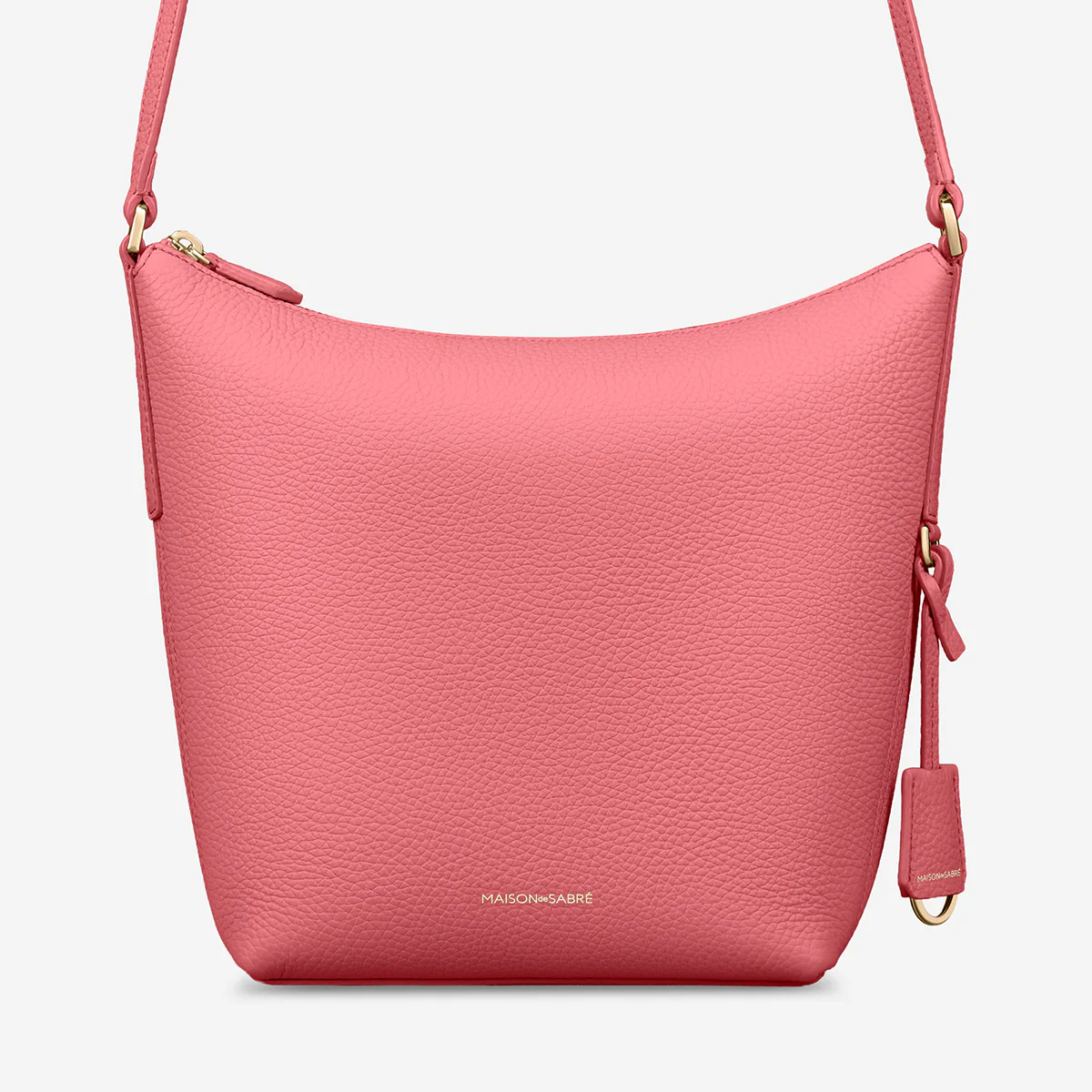 The Zipped Bucket Bag - Candy Pink - Image 9