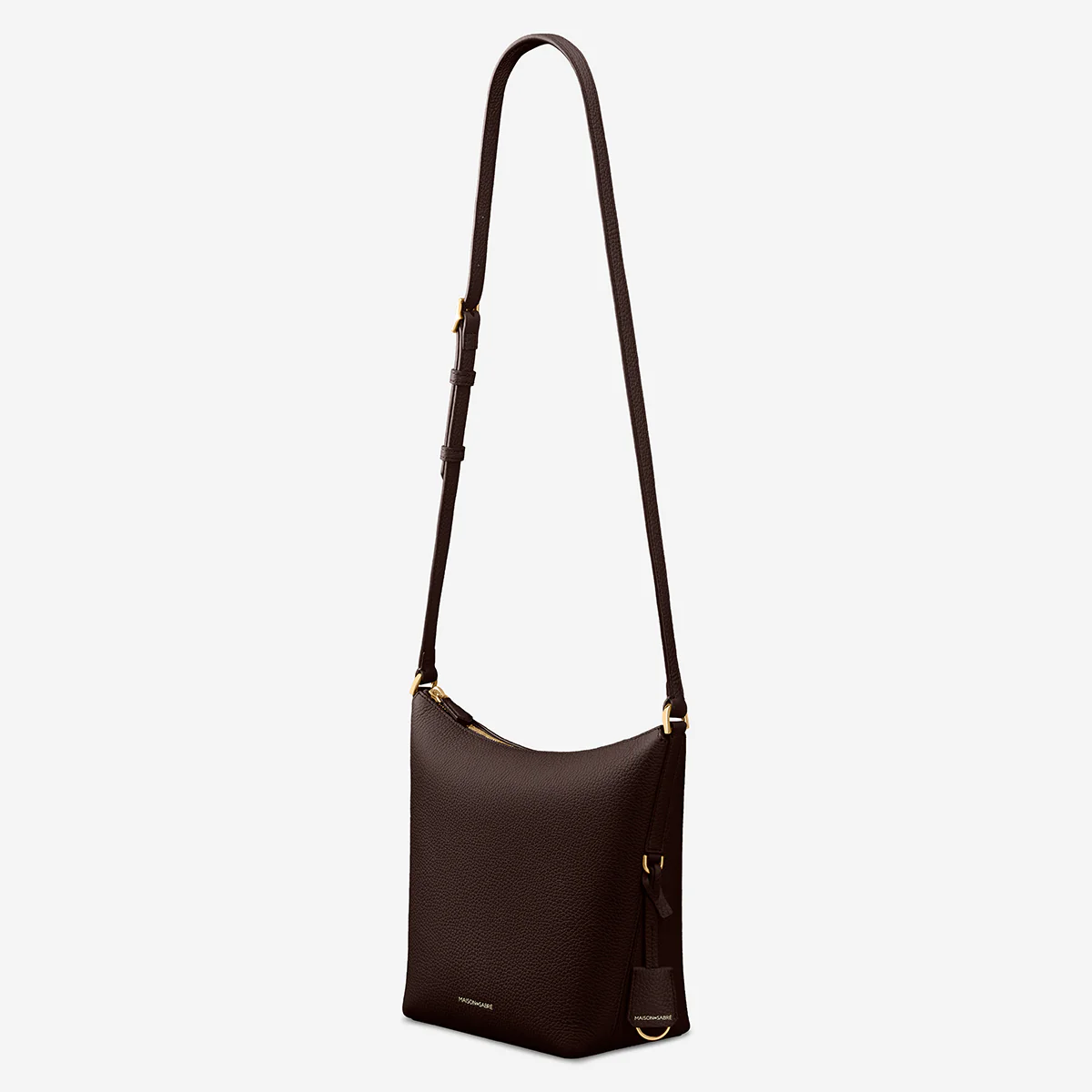 The Zipped Bucket Bag - Espresso Brown - Image 6