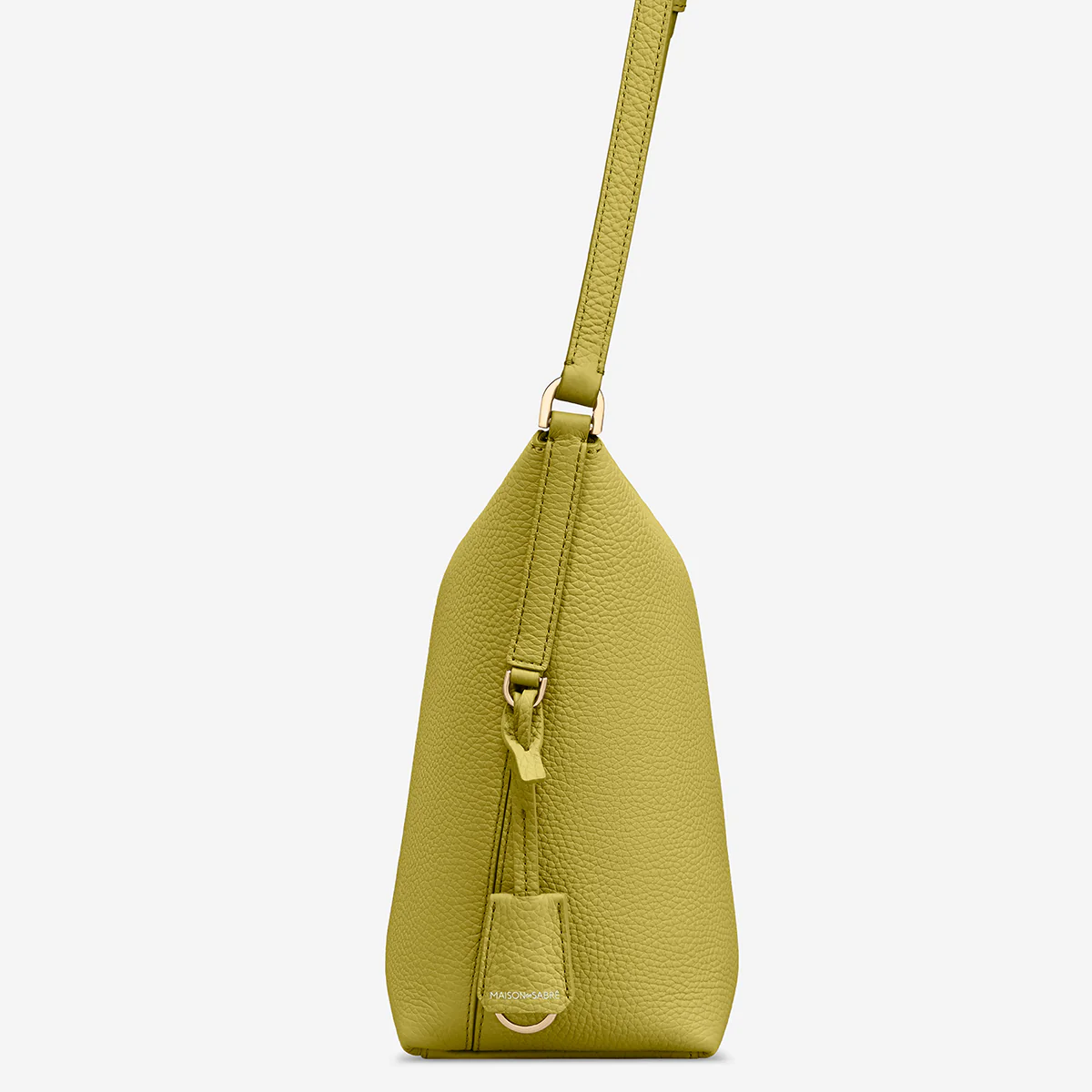 The Zipped Bucket Bag - Martini Green - Image 8