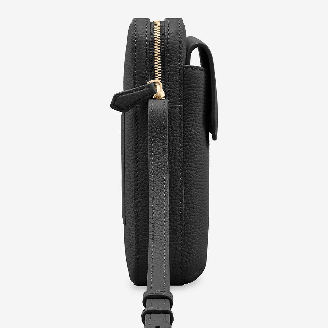 The Zipped Phone Pouch - Black Caviar - Image 5