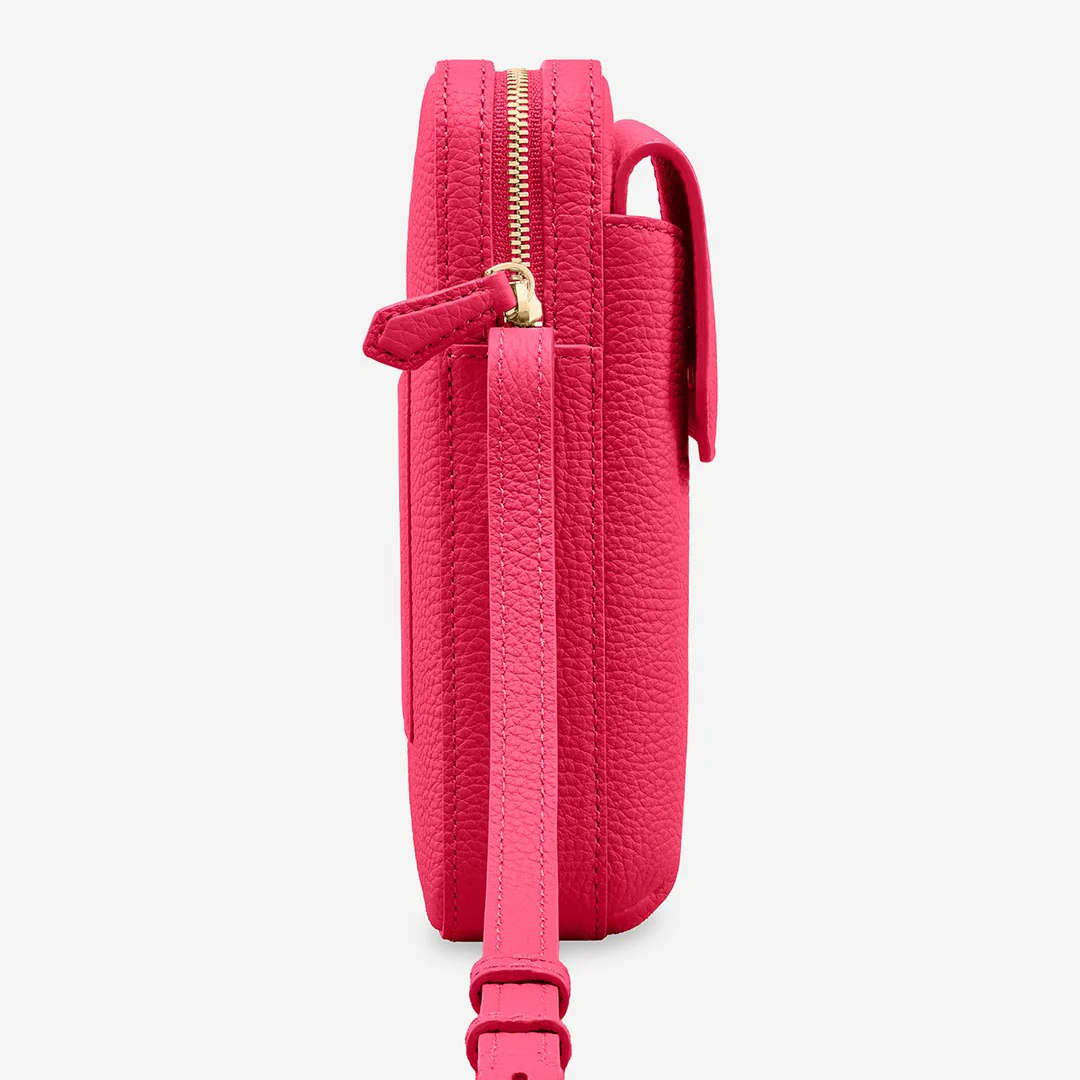 The Zipped Phone Pouch - Shibuya Fuchsia - Image 5