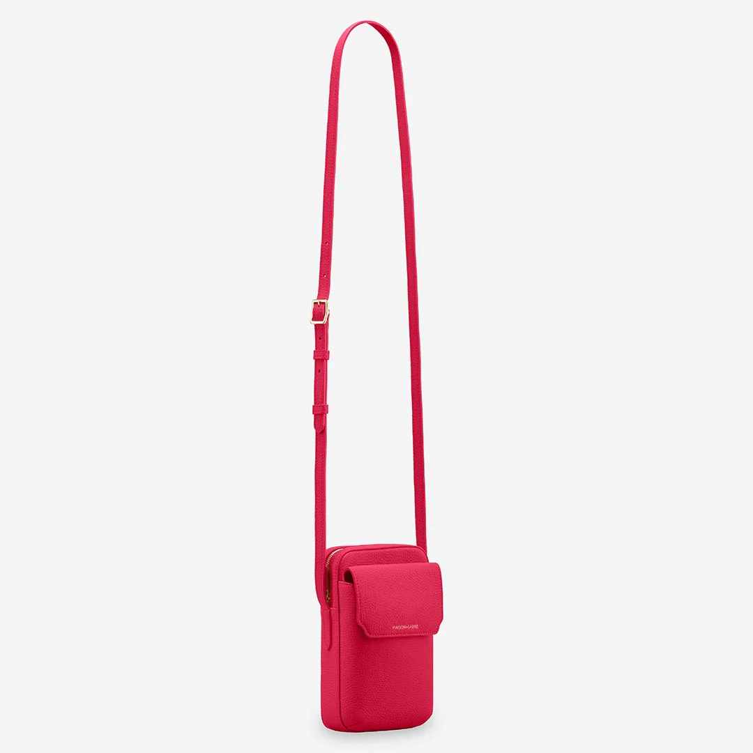 The Zipped Phone Pouch - Shibuya Fuchsia - Image 6