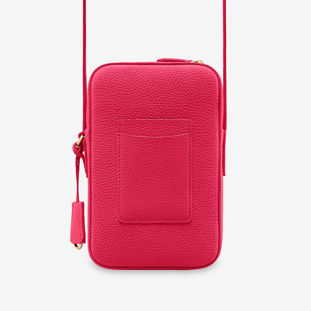 The Zipped Phone Pouch - Shibuya Fuchsia - Image 7