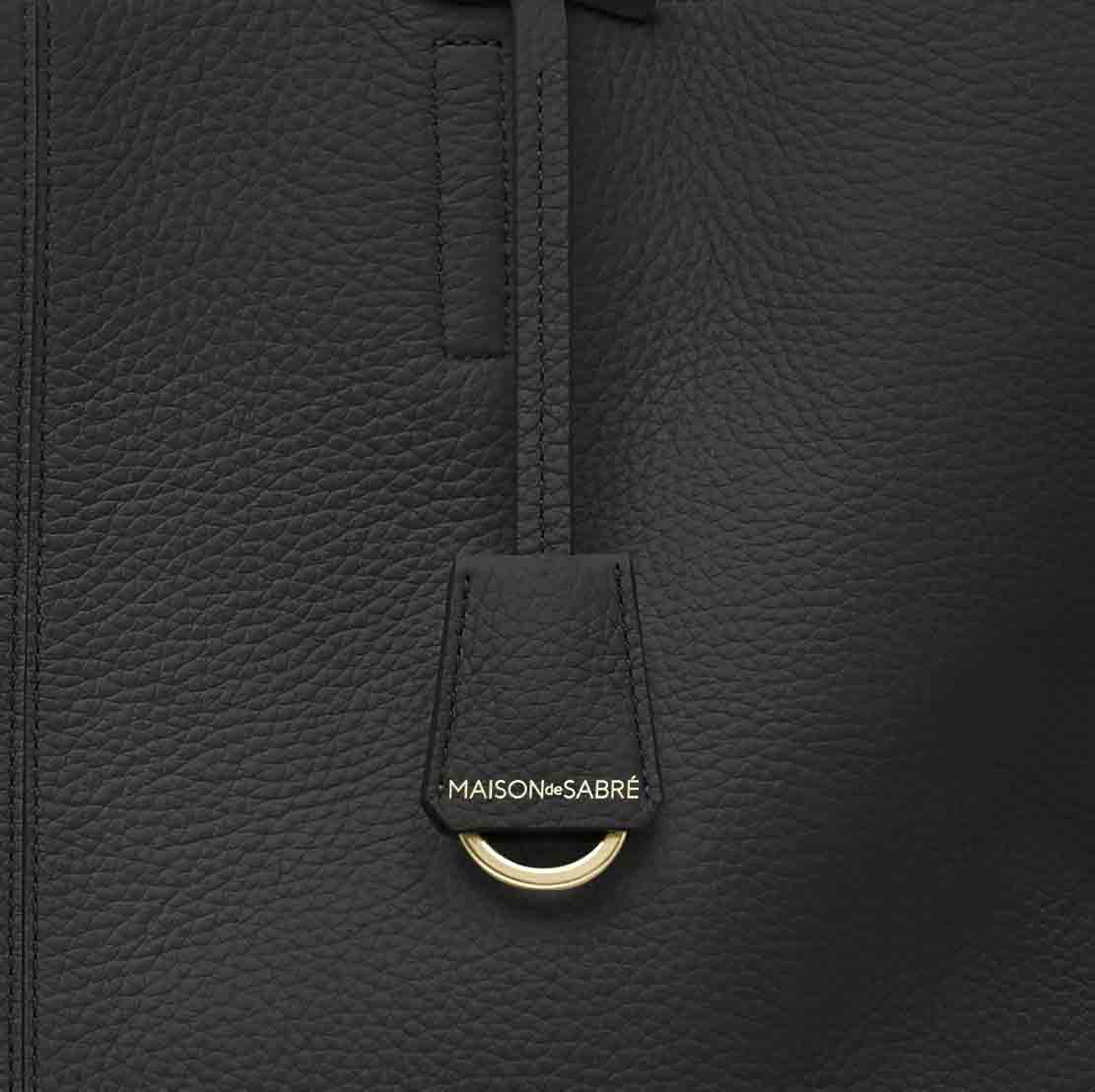 The Zipped Soft Tote - Black Caviar - Image 4