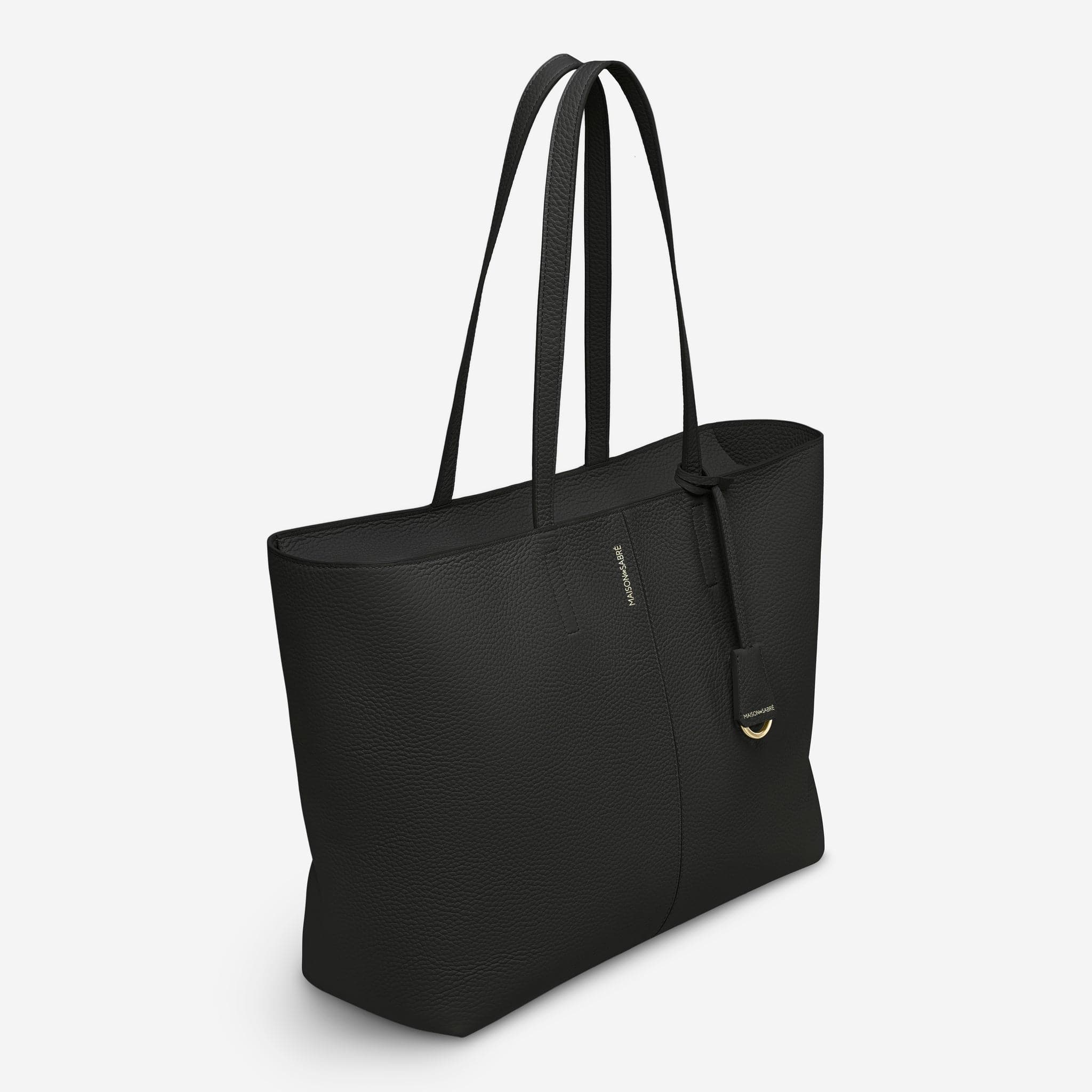 The Zipped Soft Tote - Black Caviar - Image 6