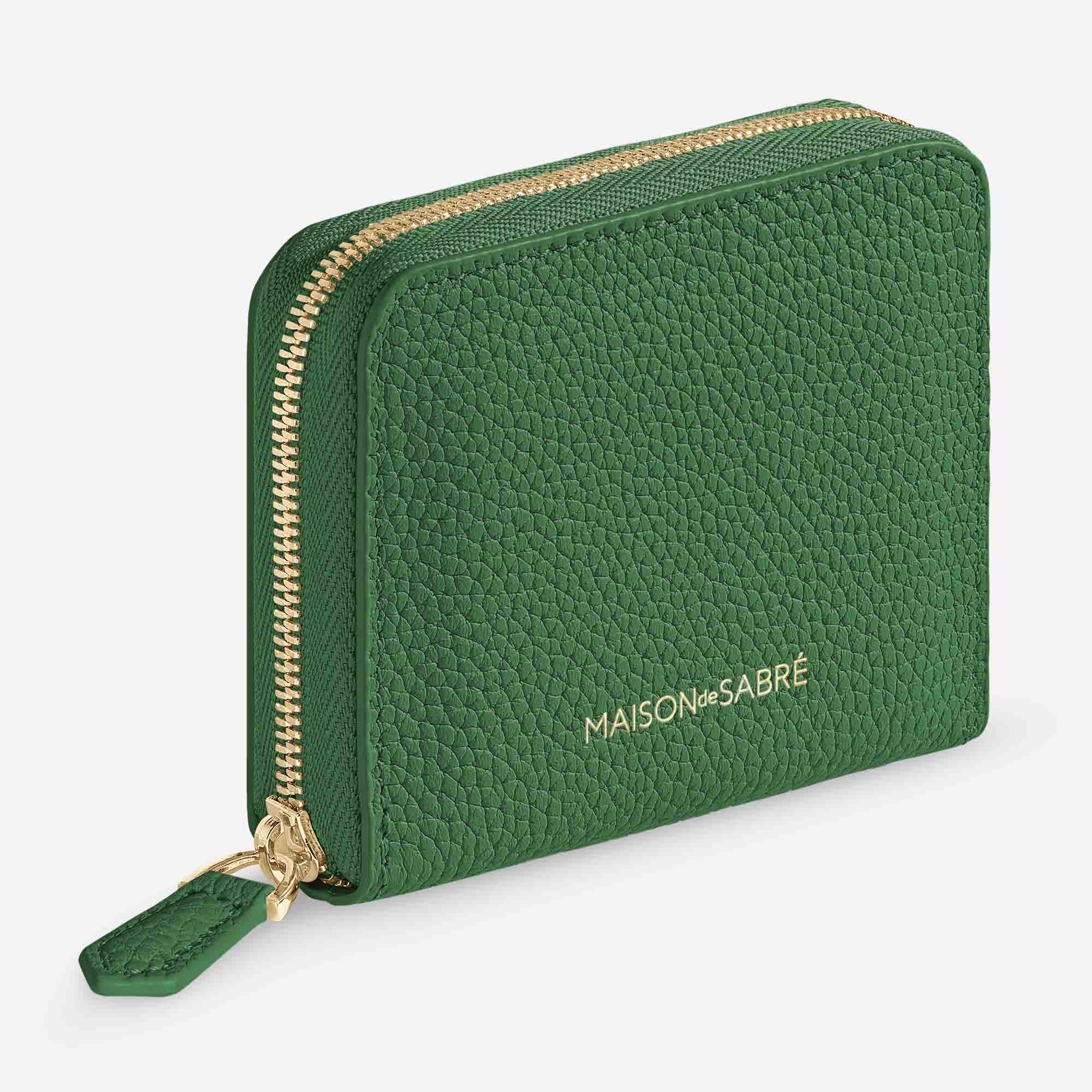 Zipped Wallet - Emerald Green - Image 3